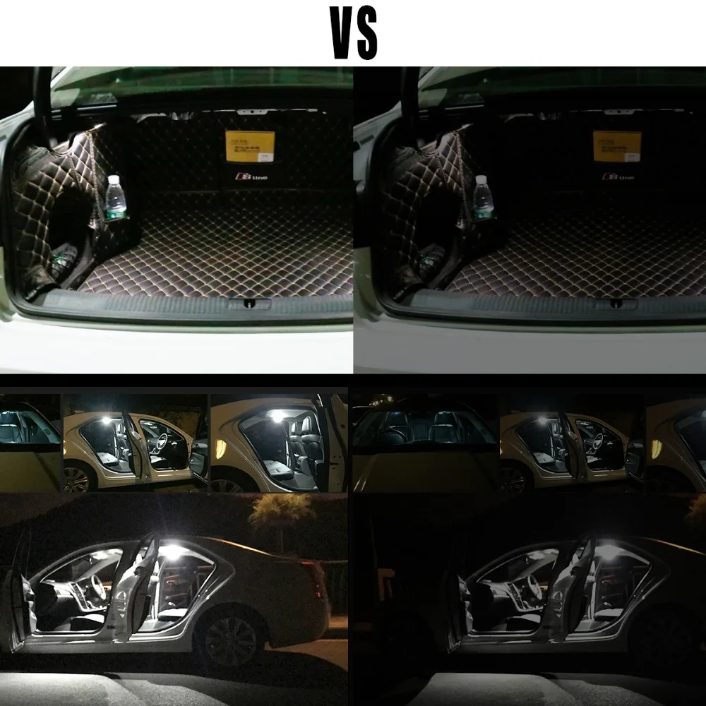 Автомобильная светодиодная лампа Canbus 100 шт./лот T10 w5w 3030 для BMW E46 F10 X5 E53 E70 E90 E38 E60 E87 E92