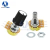 5PCS 3P WH148 Rotary Potentiometer Linear Taper 3 Pin Potentiometer 3PIN For Arduino With Cap 1K 5K 10K 20K 50K 100K 500K Ohm ► Photo 1/6