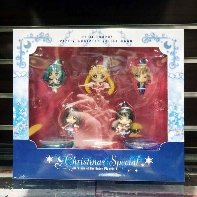 Sailor Moon Petit Chara Рождество специальный набор из 10 ограниченная фигурка игрушки