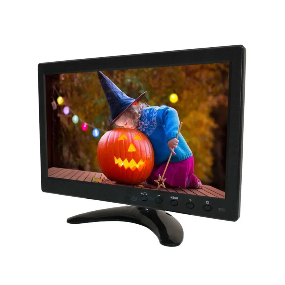 Wearson 10.1 inch LCD Monitor Screen Display 169 1366768 with VGAHDMIBNCAV Function For PC & DVD & CCTV System etc (5)