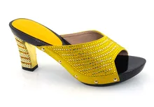 Freies verschiffen! 2016 Top verkauf Afrikanische hohe schuhe frauen italienischen schuh für Dinner-party schuhe.! AX1-14