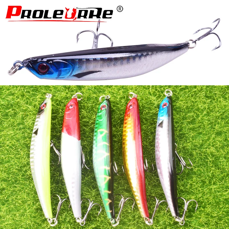 

1Pcs 9cm 7.5g Wobblers Die Floating Pencil Fishing Lure Topwater Sub Surface Dying Fish Hard Bait Artificial bait lures PR-243