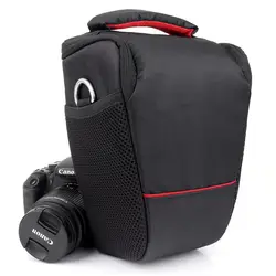 DSLR Камера сумка для Canon EOS M50 M10 M100 M6 M5 1300D 1200D 6D 750D 200D Nikon D5300 D7200 D3400 D3300 D3200 D750 D850 D80