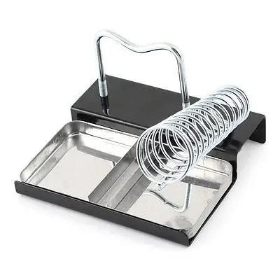 

Rectangular Base Metal Spring Soldering Station Gun Iron Stand Holder Bracket
