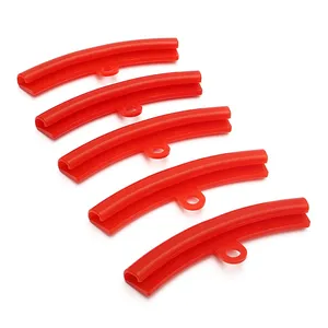 Image 2 - 5pcs Car Tire Red Rubber Guard Rim Protector Tyre Wheel Changing Rim Edge Protection Tools Polyethylene