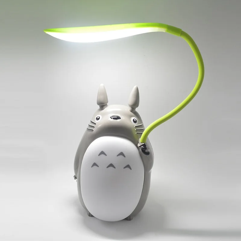 Kawaii Cartoon Totoro Lamp 3 Choice Rechargeable Table Lamp Led Night Light Reading for Kids Gift Home Decor Novelty Lightings Kawaii Cartoon Totoro Lamp 3 Choice Rechargeable Table Lamp Led Night Light Reading for Kids Gift Home Decor Novelty Lightings