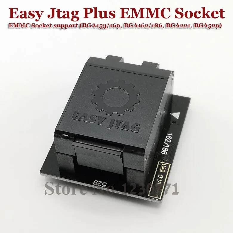 Z3X Easy Jtag Plus Box EMMC socket (BGA153/169 BGA162/186 BGA221 BGA529) версия 2020|Детали устройств связи| |