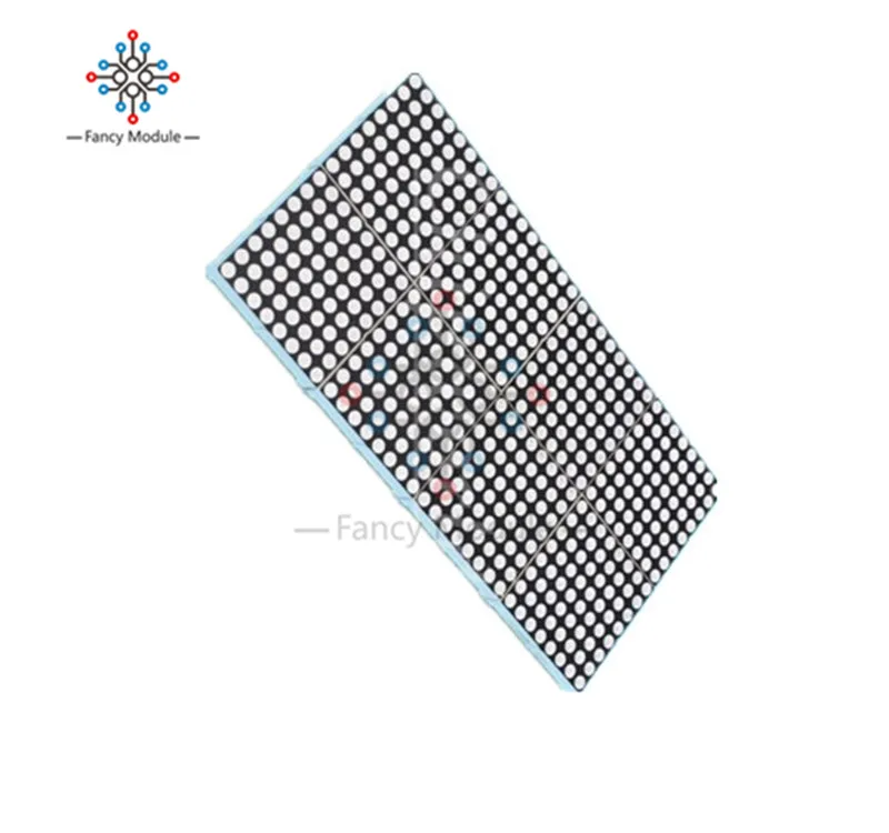 16*32 16x32 Dot Matrix DIY Kit Красный зеленый двухцветный светодиодный модуль управления