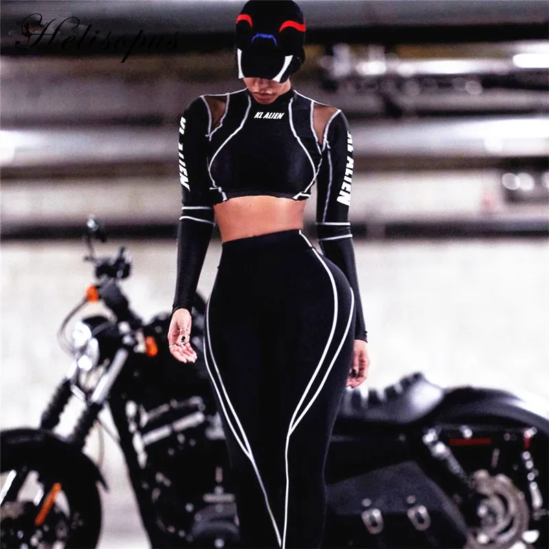 

Helisopus High Waist Push Up Elastic Leggings Sexy Black Casual Pants Women Skinny Fitness Slim Workout Bodybuilding Clothing
