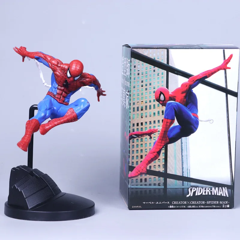 Фигурка Человека паука из ПВХ 6 дюймов 18 см|model toy|spiderman figurefigures collectibles |