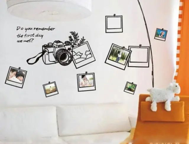 free shipping the third generation removable vinyl wall stickers