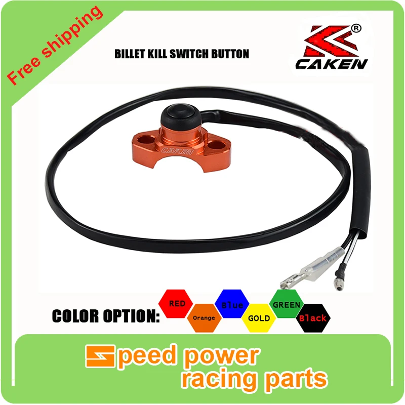 Billet CNC Unversal Engineering Kill Switch Button Fit KTM EXC SX SXF