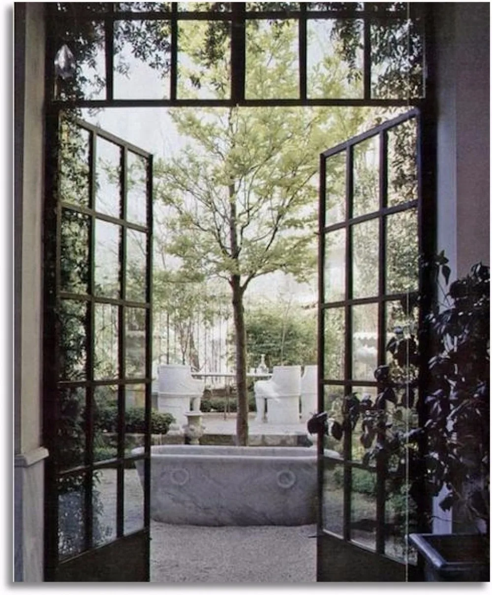 Стальная дверь с окном стальные французские двери жилой стальные входные двери