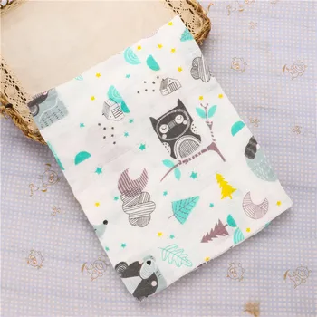 

100% Cotton Muslin Baby Blankets Multi-use Newborn Swaddle Baby Photography Wrap Mermaid Cartoon Baby Blanket Girls Beeding Mat