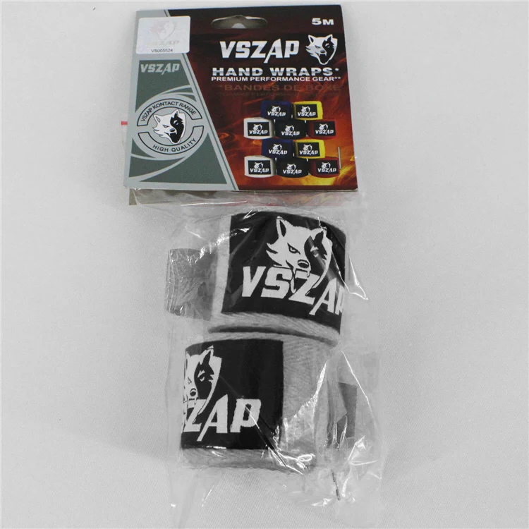 VSZAP 1 пара 5 м* 5 см боксерские обертывания хлопок спортивный ремень боксерские перчатки бинты эластичные Муай Тай ММА Браслет Обучение ручные обертывания