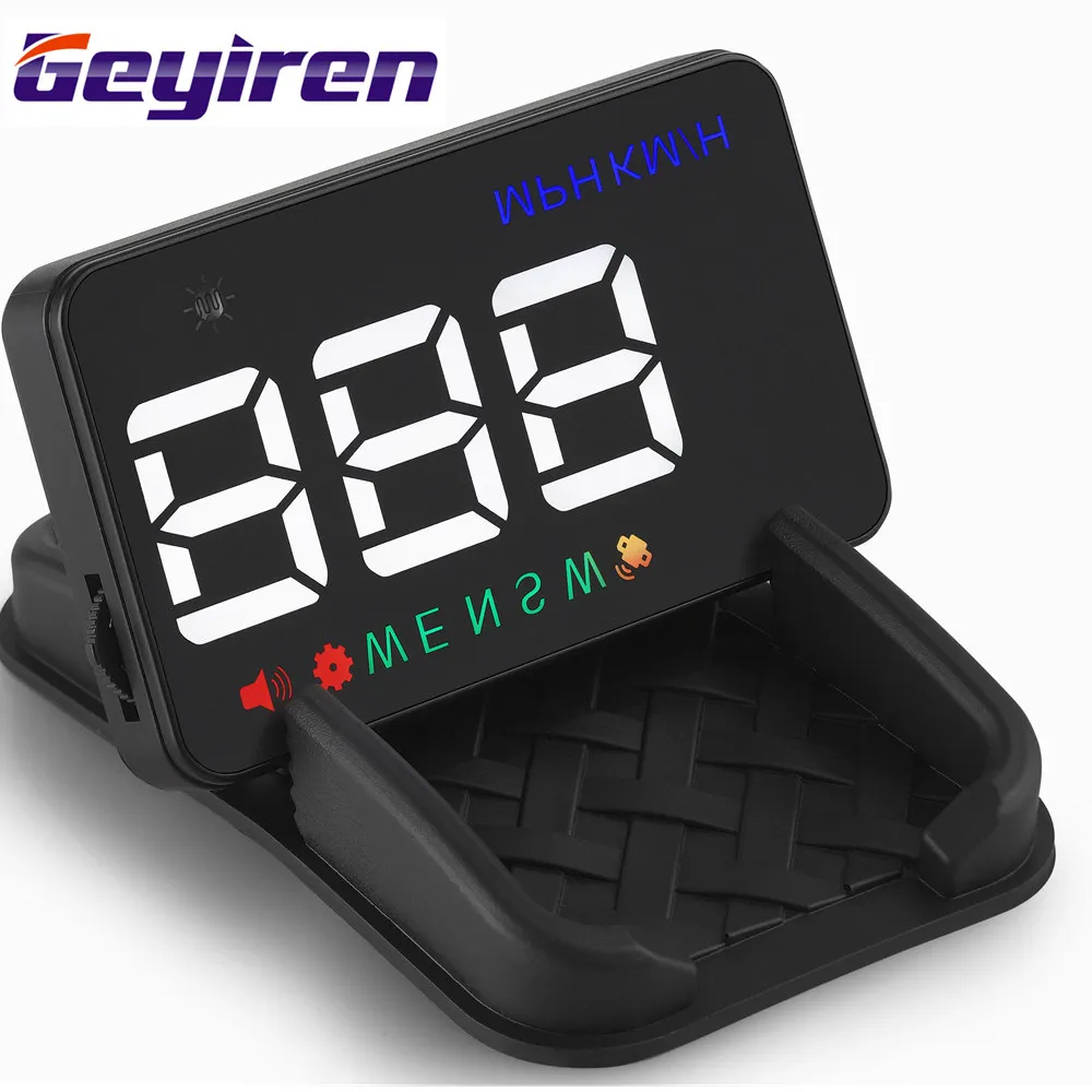 Voiture HUD Compteur de vitesse Projecteur OBD2 system 3.5/" Affichage Tête Haute