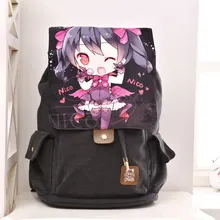 Anime Cosplay de lovelive Yazawa Nico Hombres y las mujeres en general bolsa de lona ocio mochila bolso de la manera simple