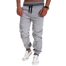 Мужские модные спортивные штаны-шаровары, спортивные штаны