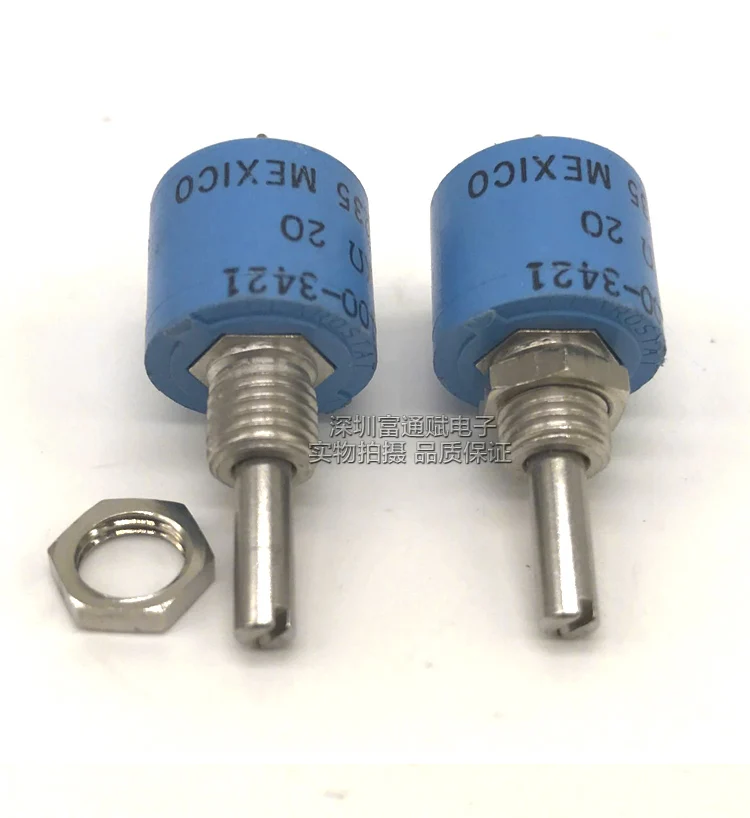 

[VK] original Honeywell CLAROSTAT 2100-3421 5K conductive plastic linear potentiometer SWITCH