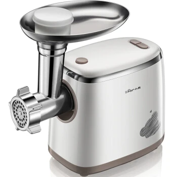 

15%JA76 Home Electric Meat Grinder 400W 220V Stainless Steel Electric Vegetable Meat Cutting Machine 2 Gear Sausage Maker