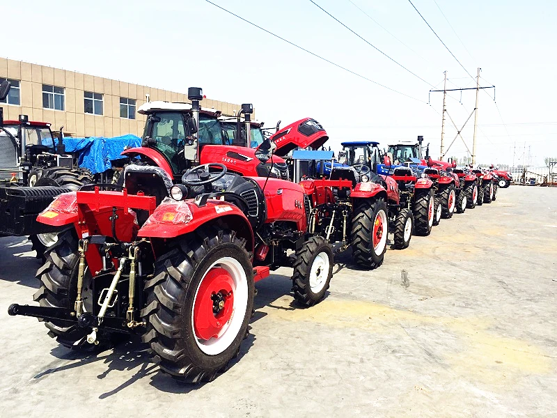 new style 60hp customizable multifunctional 4 wheel drive 60hp tractor farm tractor with cheap price and Hot Overseas