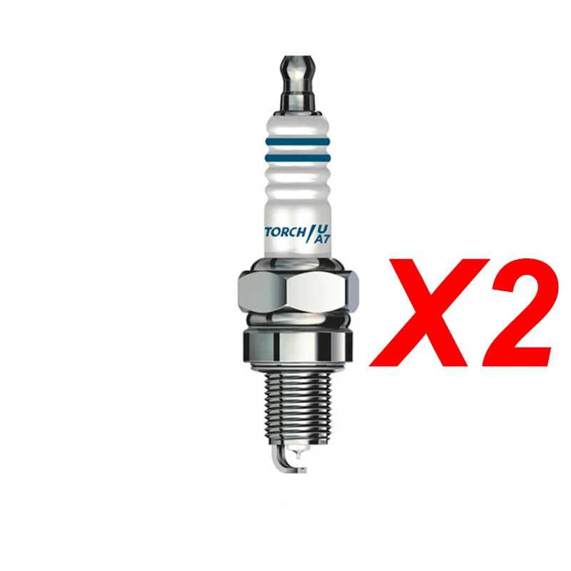 2 шт./лот мотоциклетная иридиевая Свеча зажигания A7TC для GY6 50cc 150cc CR7HIX CR7HSA C7HSA A7RTC UF22