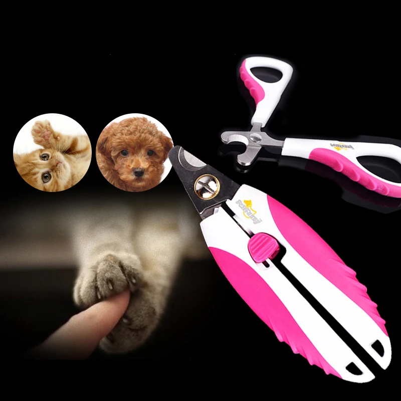 Kimhome собака кошка Nail Clipper Pet Уход за лошадьми Ножницы Профессиональный Нержавеющая сталь ногтей резак животного ножницы для ногтей Товары для домашних животных