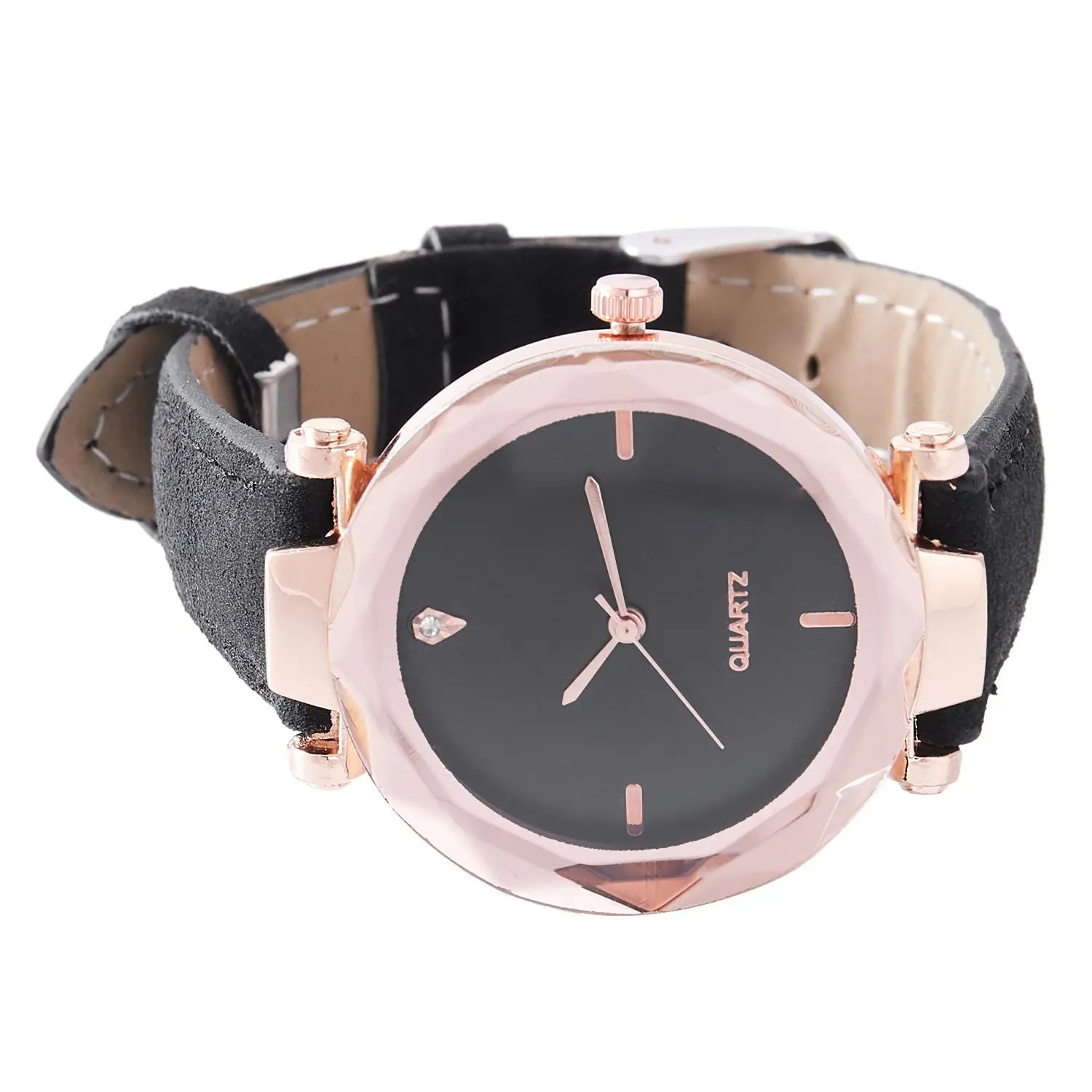 

Vansvar Women Watch Top Brand Luxury Casual Fashion Quartz Clock For Women Leather Strap Wrist Watch V248