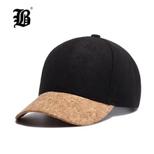 [FLB] осенние пробковые модные простые мужские женские шапки, бейсболки, хип-хоп бейсболки, Классические Кепки, зимние K328