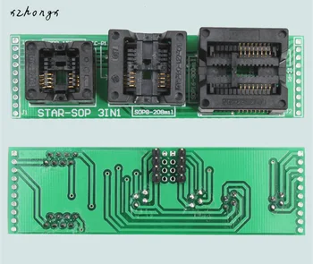

XNWY SOP8 150MIL and sop8 208MIL and SOP16 300MIL 3 in 1 adapter for universial
