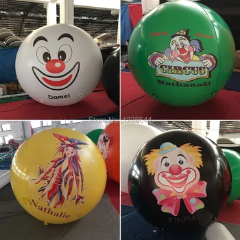 

Anniversary party supplies Helium balloon big PVC ball DIY Logo advertising global kinds of size color pattern printing 1 piece