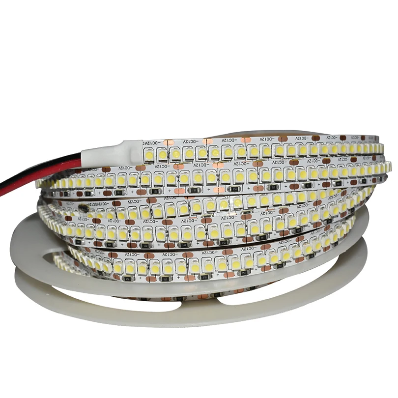 DC 12 V SMD3528 Светодиодные ленты 240 светодиодный s/М гибкий диод лента теплый белый Высокая яркость лампы Подсветка для Декор для телевизора гостиной дома