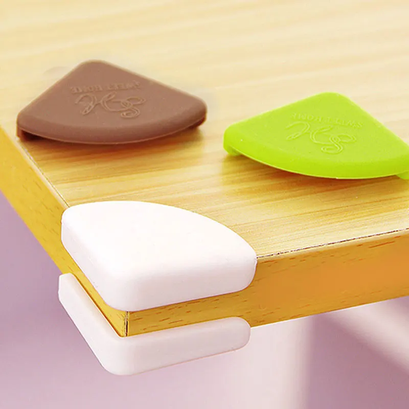 

4Pcs/Set Baby Kids Silicon Arc Corner Protector Table Corner Cover Safety Guards