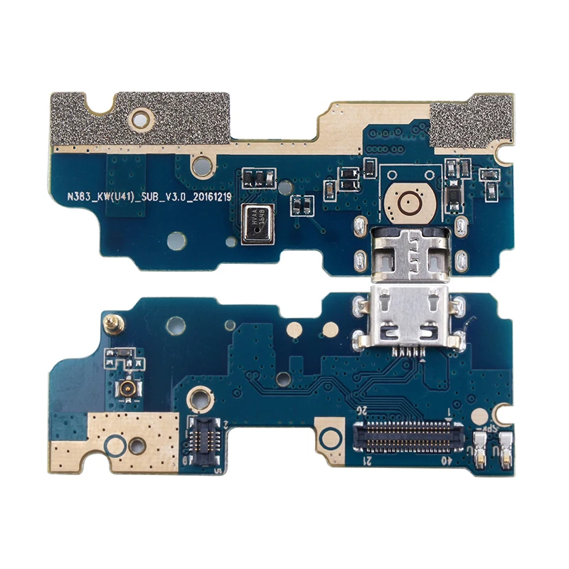 Ocolor для UMI Umidigi C Note USB плата/вилка плата для зарядки громкий динамик кнопка гибкий кабель питание+ Кнопка громкости для Umi C Note - Цвет: USB Board