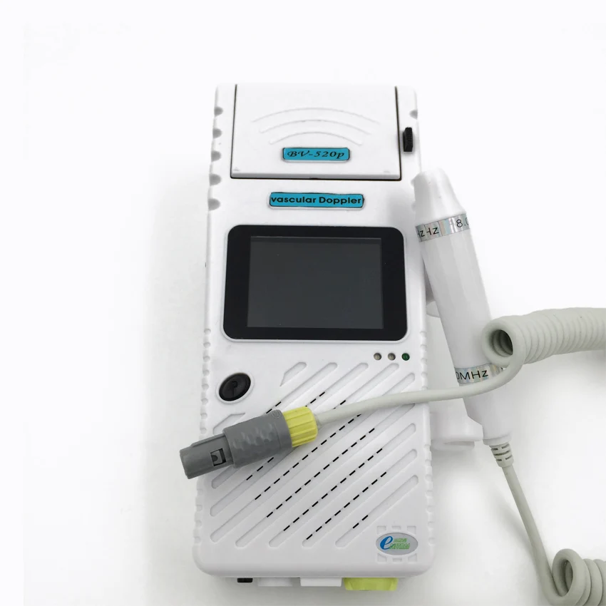 Portable Ultrasound Vascular Doppler Probe Bidirection 8Mhz Pencil Probe Suit for BESTMAN BV-520P