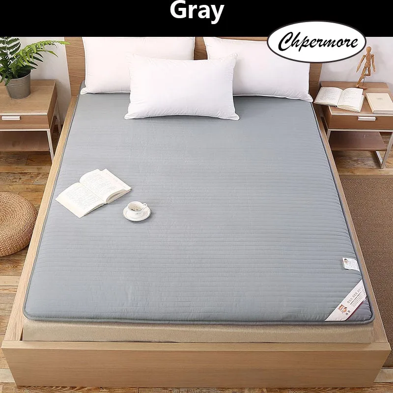 

Chpermore student dormit Thicken Mattresses Keep warm Foldable Tatami Breathable Mattress Cover For Family Bedspreads King Size
