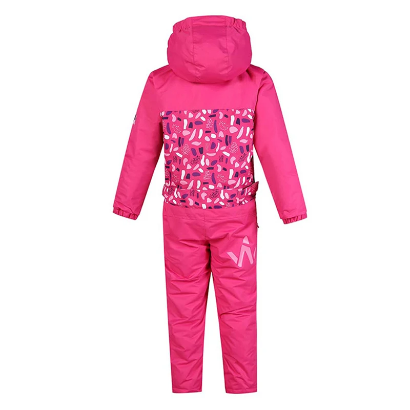 Ski Suit Jacket Kids Boys Girl Children Hooded Softshell Jackets  Thermal Warmth Hiking Winter Skiing Snowboard Bomber Costume (12)