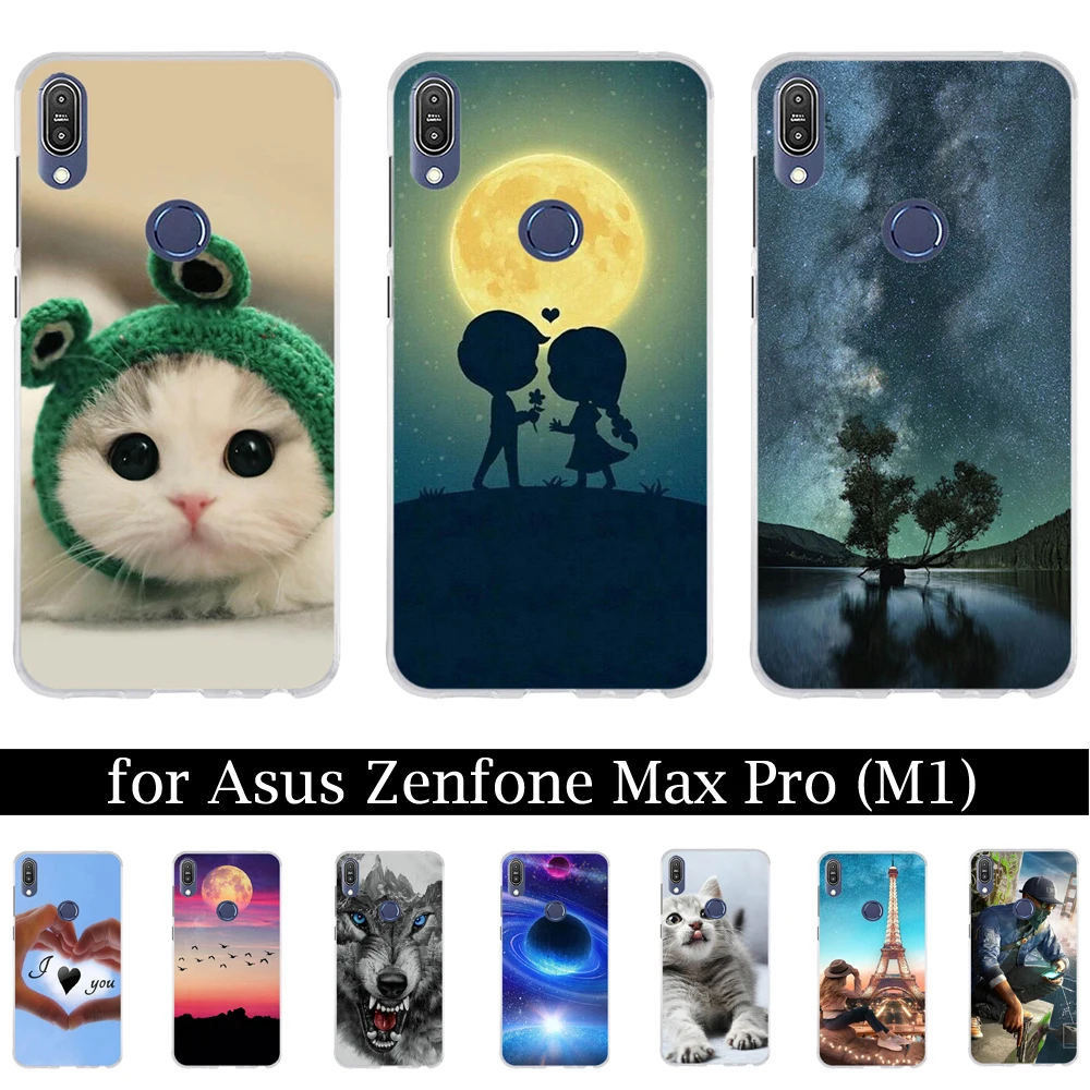 

FRUITWORLD For Asus Zenfone Max Pro M1 ZB601KL Case Silicone Soft TPU Phone Case for Asus Zenfone Max Pro M1 ZB602KL Cover Case