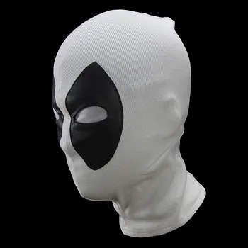 

2019 White Deadpool Mask Cosplay Costume X-Man Carnival Mask Balaclava Halloween Horror Party Masquerade Full Face Masks