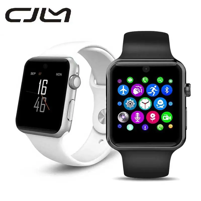 DM09 Bluetooth font b SmartWatch b font Magic Knob 2 5D ARC HD Screen For IOS