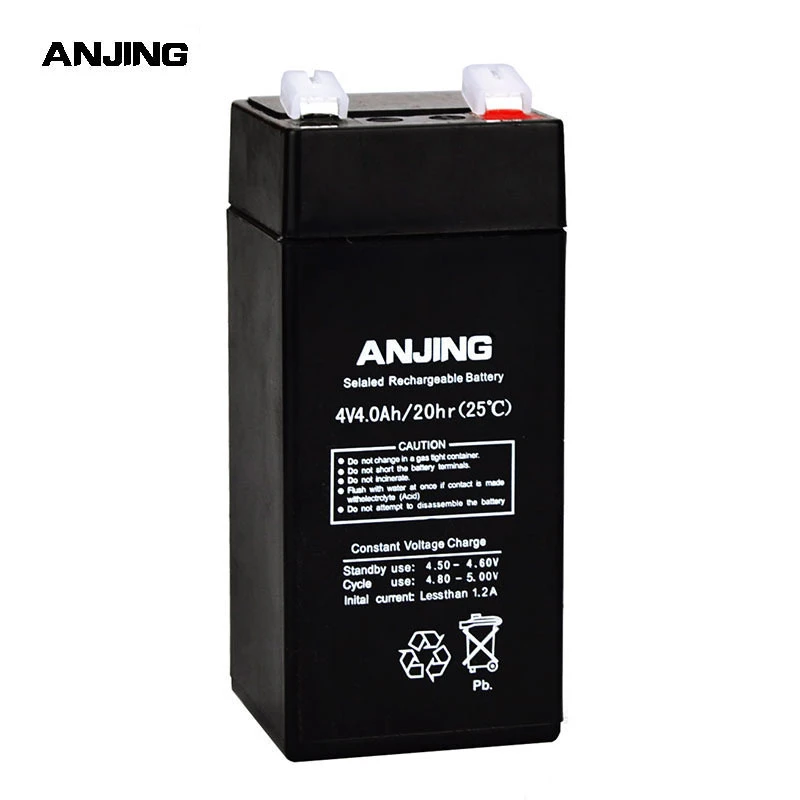 4 V 4ah Battery For Backup Power Led Diode Emergency Light Kids Toy Car Lead Acid Battery Replacement Maintenance Replacement Batteries Aliexpress