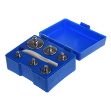 6 шт., 100 г, 50 г, 20 г, 10 г, 5 г, портативная высокая точность, Мини цифровые ювелирные изделия, алмазные весы для взвешивания, Farmar+ Пинцет