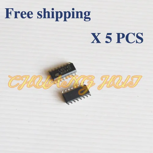 Бесплатная доставка 5 шт./лот L6574D L6574 SOP16 SMD IC | Электронные компоненты и