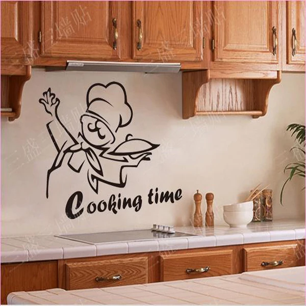 PVC Removable Kitchen Wall Stickers House Wall Decoration Art Decor