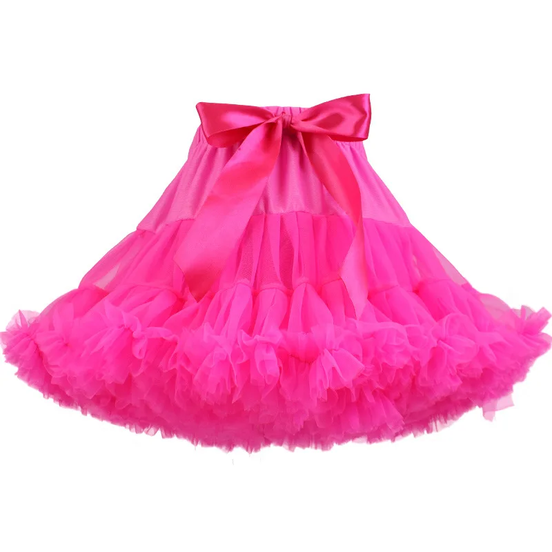 Новое платье принцессы юбка-пачка для девочек юбка-американка для балерины пышная Детские балетные юбки для вечерние танец принцессы Для