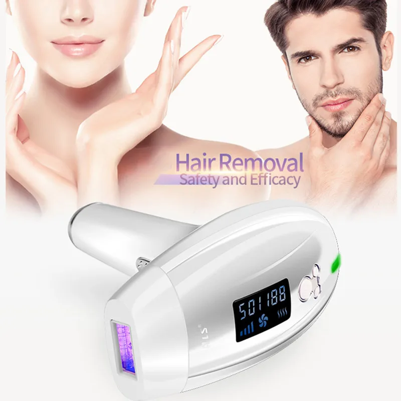 

Depiladora Laser Portable Permanent Laser Hair Removal Machine 500,000 Pulses Household Laser Epilator Machine for Home Use