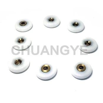

8 x Shower Door REPLACEMENT Runner Wheels For Rollers 22mm,25mm