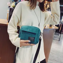 Женская сумка через плечо, Модные Винтажные однотонные сумки-мессенджеры, женские сумки через плечо, повседневные маленькие роскошные женские сумки