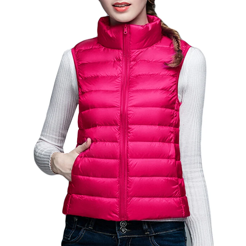 Nice Short Front Long Back Autumn Winter Women Vest