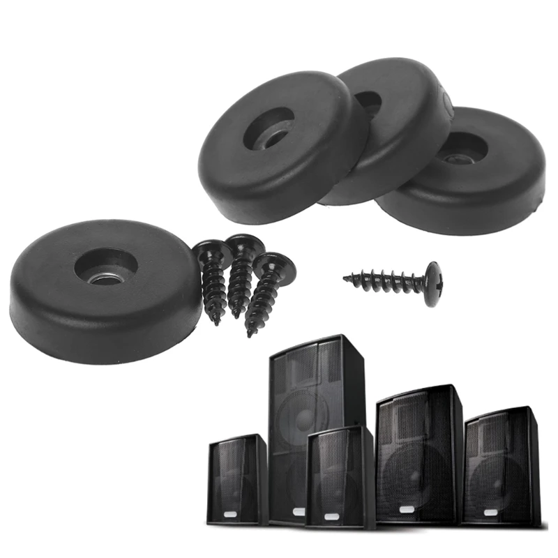 

4 Pcs 40*10mm Speaker Isolation Spike Stand Feet Amplifier Shock Absorption Pad Isolation Spike JUN19 dropship